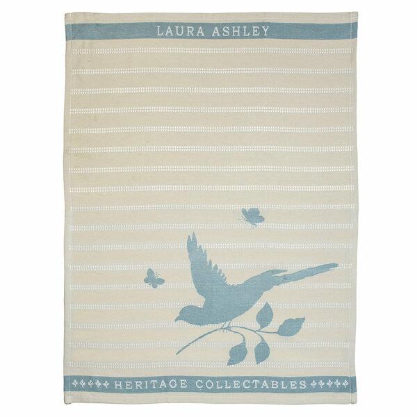 Laura Ashley Tea Towel Cobblestone Bird