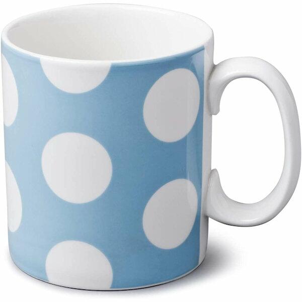 W M Bartleet & Sons Mug 1 Pint or 568ml Spotty Blue