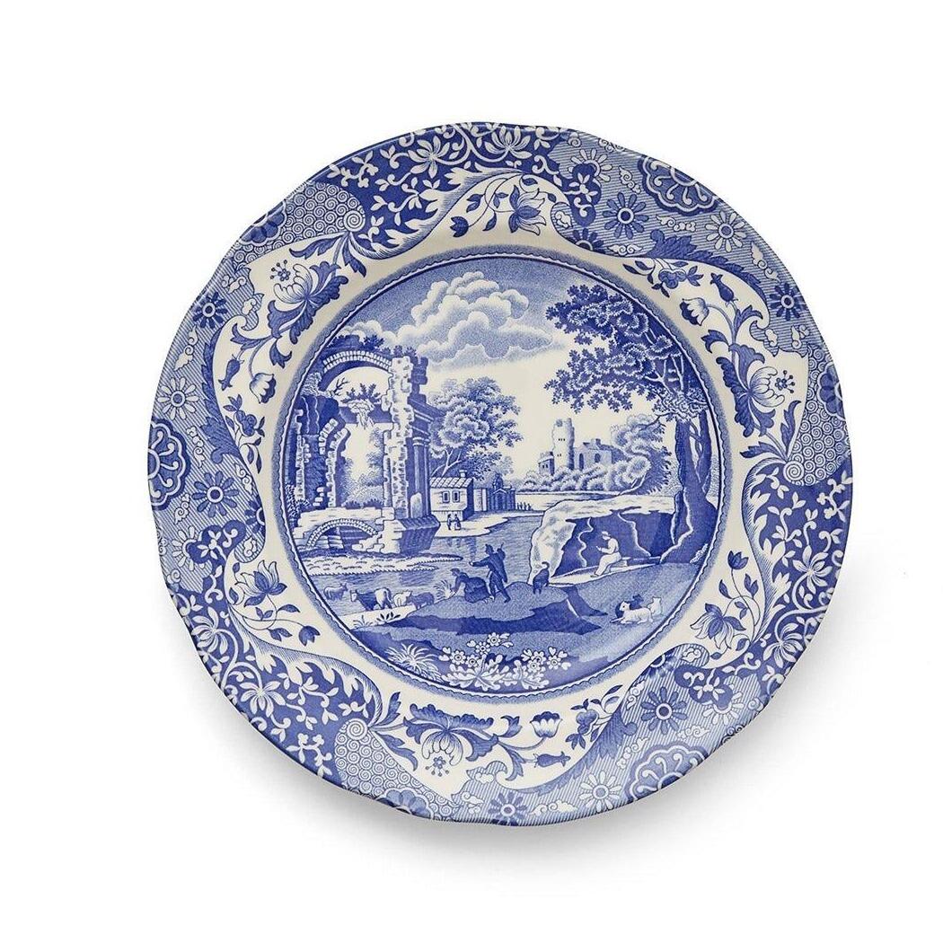 Spode Blue Italian Plate 23cm 9in