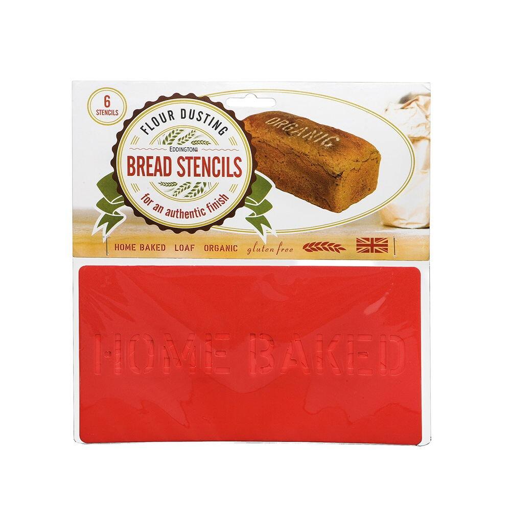 Eddingtons Flour Dusting Bread Stencils Set of 6