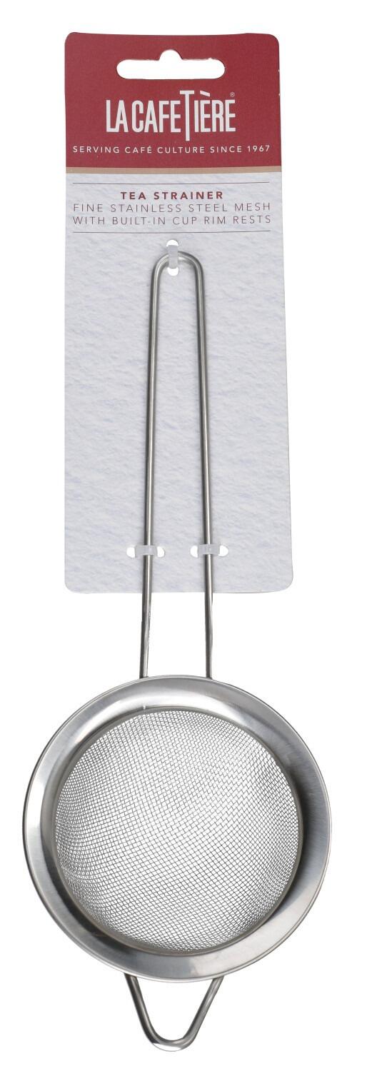 La Cafetiere Long Handled Tea Strainer Stainless Steel