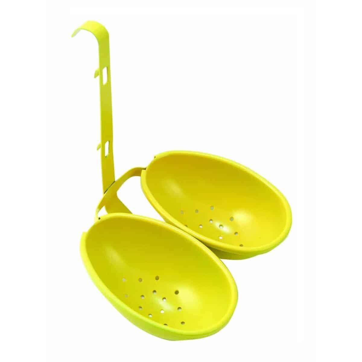 Eddingtons Non Stick Double Egg Poacher Yellow