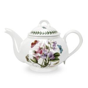 Portmeirion Botanic Garden Teapot Romantic Shape 1.1L 2pt