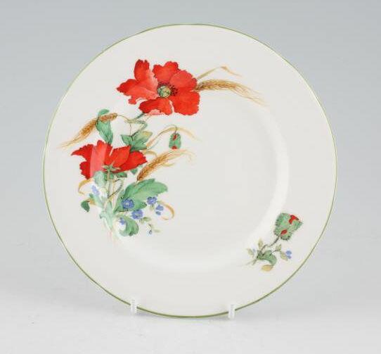 Duchess China Poppies - Teaplate 16cm