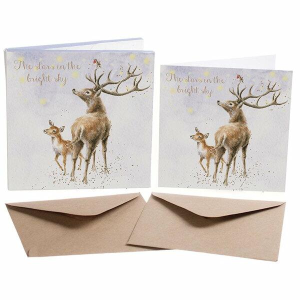 Wrendale Designs The Stars in the Bright Sky - Boxed Cards