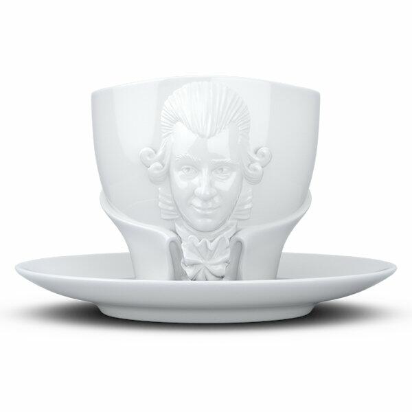 FiftyEight Products Cup & Saucer 260ml - TALENT Wolfgang Amadeus Mozart
