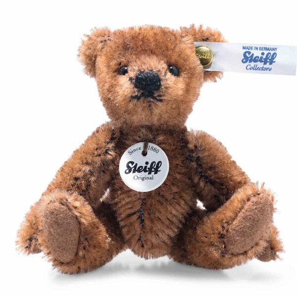 Steiff Mini Teddy Bear Brown Mohair 9cm