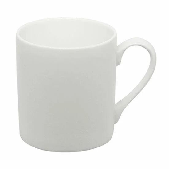 White Bone China Balmoral Mug - Set of 6