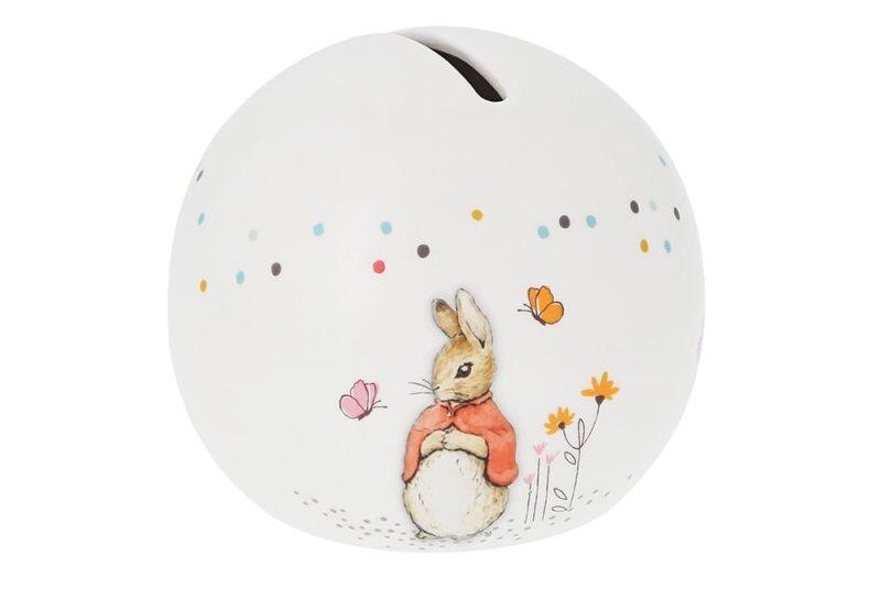 Beatrix Potter - Flopsy Bunny Money Bank - Sphere 9cm