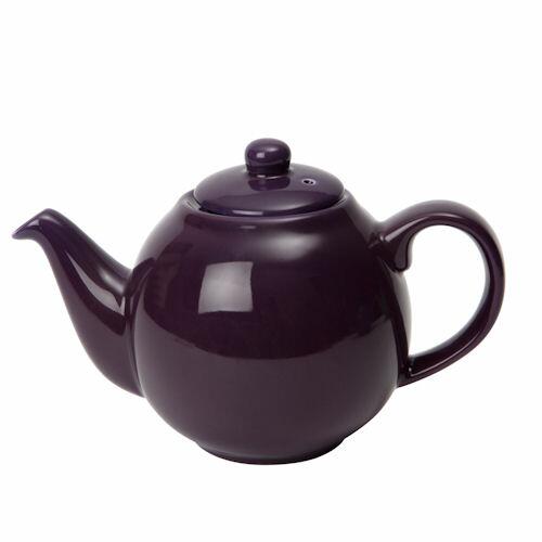 London Pottery Globe Teapot 6 Cup Plum Purple