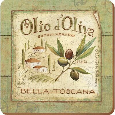 Olio D Oliva - Creative Tops  6 Premium Coasters