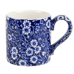 Burleigh Blue Calico Mug 375ml 0.66 Pint