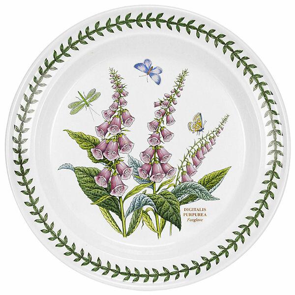 Portmeirion Botanic Garden Plate 25cm 10 inch - Foxglove