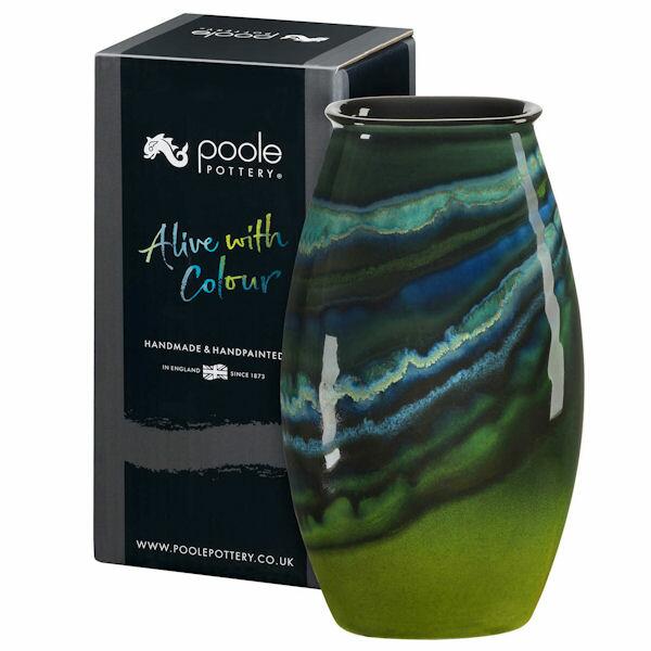 Poole Pottery Maya Manhattan Vase 26cm