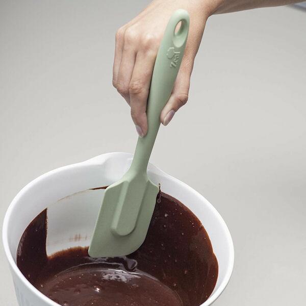Zeal Silicone Large Non-Stick Spatula - Sage Green 26 cm