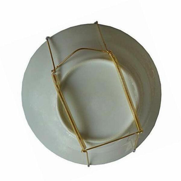 Leeds Display Plate wire Brass