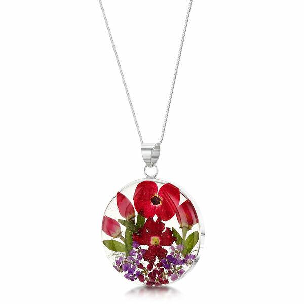Shrieking top violet necklace