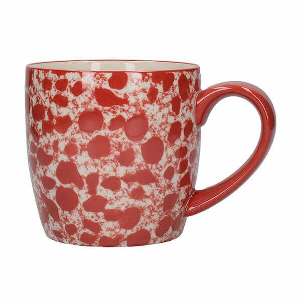 London Pottery Splash Globe Mug Red