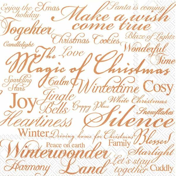 IHR - Napkins - Luncheon - Magic of Christmas