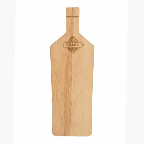 T&G Hevea Vodka Bottle Bar Prep Board