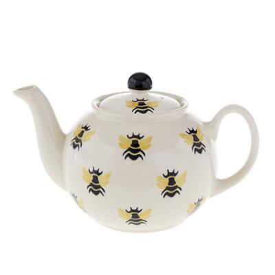 Peregrine Creamware - Honey Bee Teapot Small