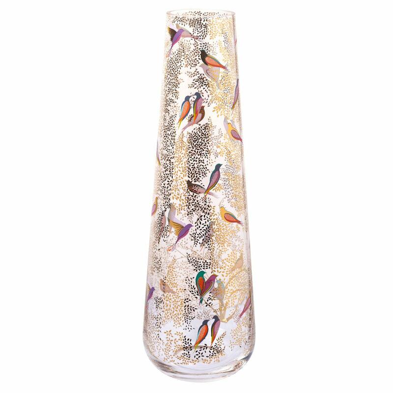 Sara Miller Chelsea Collection - Tall Glass Vase 35cm