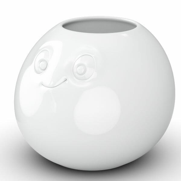 FiftyEight Products Round Vase White - Amused
