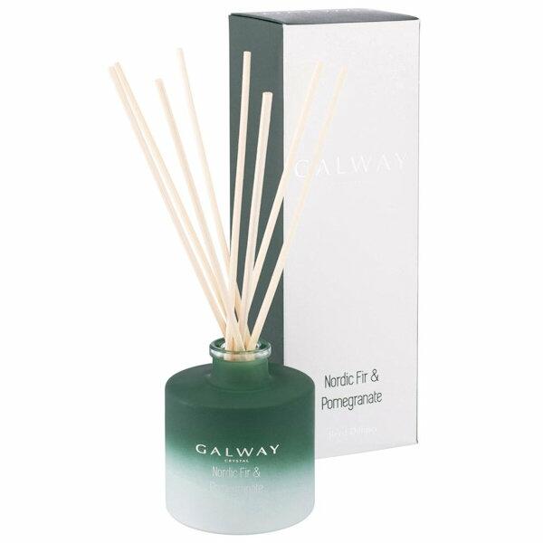 Galway Crystal Nordic Fir & Pomegranate Scented Diffuser