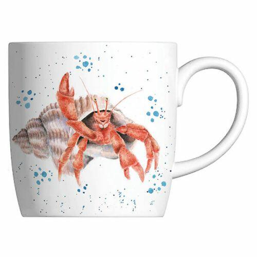 Royal Worcester Wrendale Designs - Mug - Hermit Crab - Happy Crab