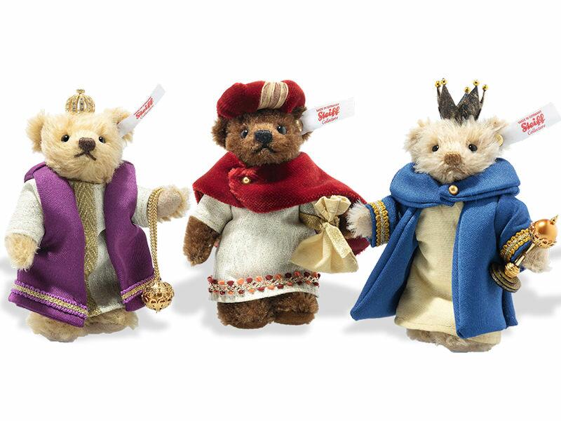 Steiff porcelain bears sales figurines