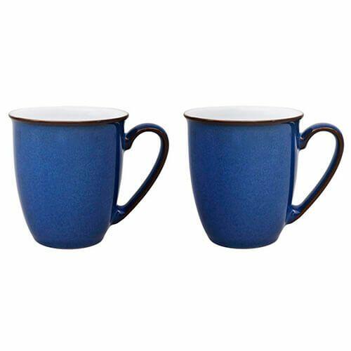 Denby Imperial Blue Mug Set of 2