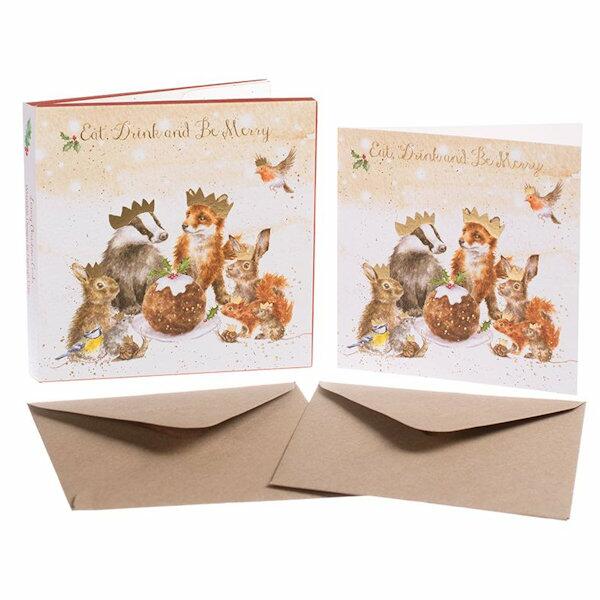 Wrendale Designs The Christmas Party - Boxed Cards