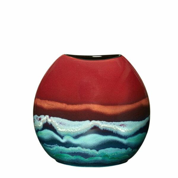 Poole Pottery Horizon Purse Vase 20cm
