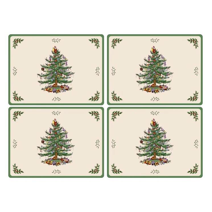 Spode Christmas Tree Tablemats & Coasters