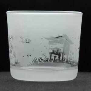Glass Tea Light Holder from The Milford Collection