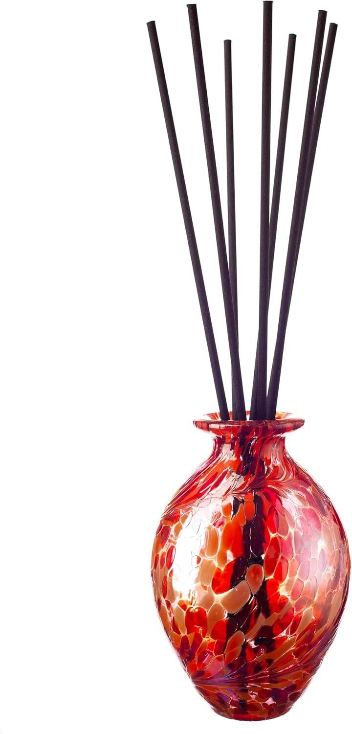 Birthstone Bud Vase / Reed Diffuser with Reeds 14cm - July