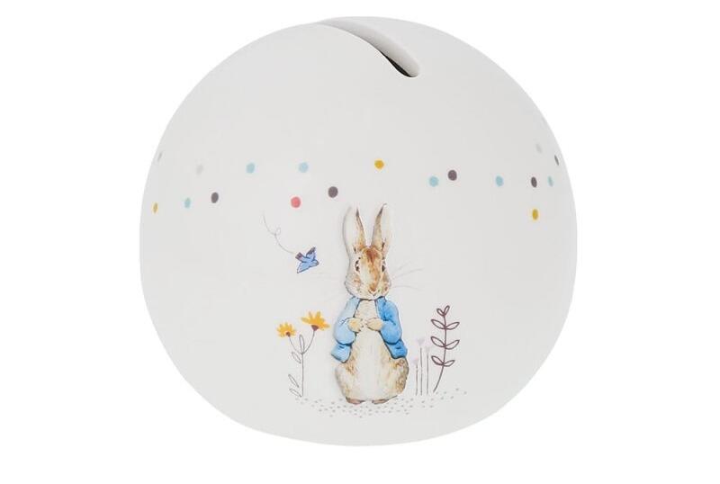 Beatrix Potter - Peter Rabbit Money Bank - Sphere 9cm