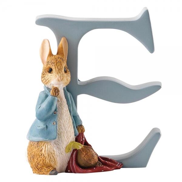 Beatrix Potter - Alphabet Letter E - Peter Rabbit with Onions
