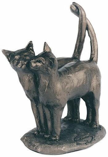 Frith Sculpture - Two's Company - Cats