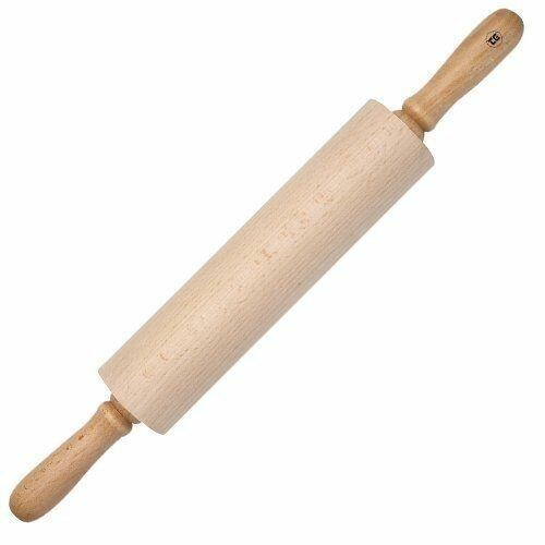 T&G Rolling Pin with Revolving Centre in FSC Certified Beech