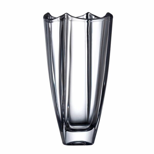 Galway Crystal Dune Square Vase 10 inch