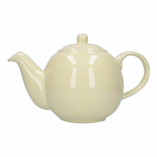 London Pottery Globe Teapot 4 Cup Ivory