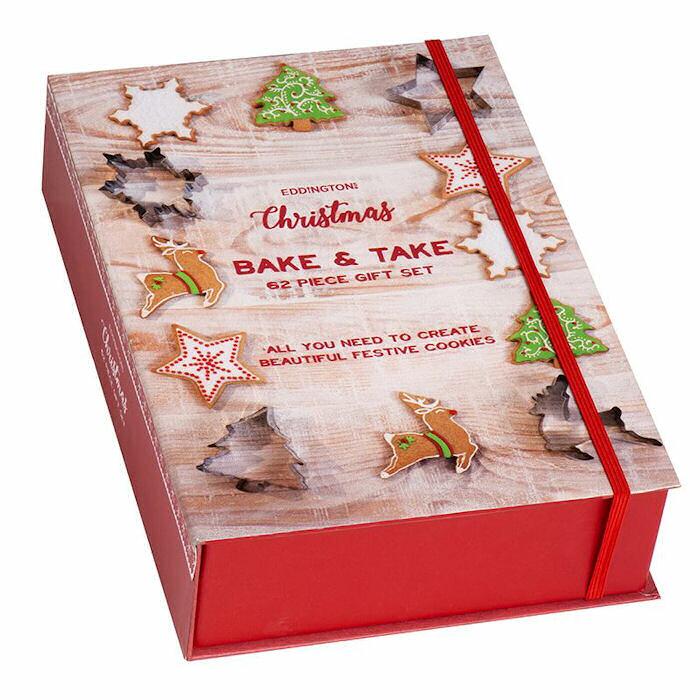 Eddingtons Christmas Bake & Take 62 Piece Gift Set