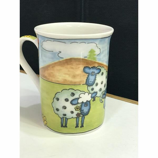 Pig Cow Sheep Mugs Set of 6