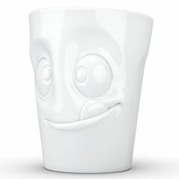 FiftyEight Products Mug with handle 350ml White - Tasty