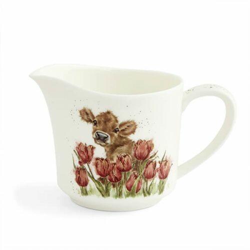 Royal Worcester Wrendale Designs - Cream Jug - Cow
