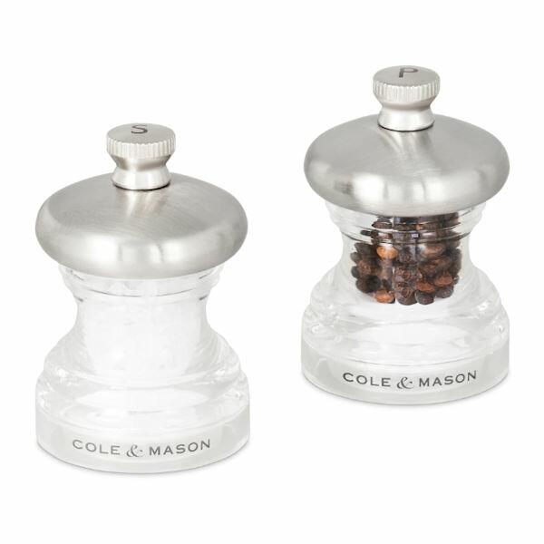 Cole & Mason - Button Salt & Pepper Mill Set Gift Set 65mm
