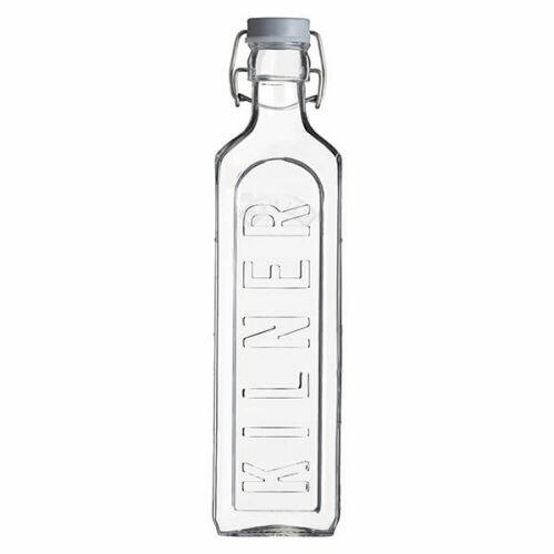 Kilner Square Clip Top Bottle 1 Litre
