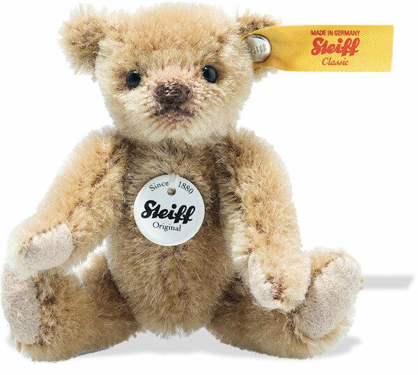 Steiff Classic Mini Teddy Bear 9cm Light Brown
