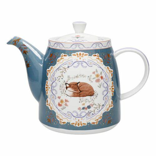 London Pottery Bell-Shaped Teapot with Infuser 1 Litre Fox Cocoon